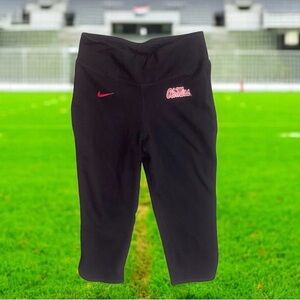 Nike Ole Miss Rebels DriFit Capri leggings women’s size XS EXTRA SMALL 0 2